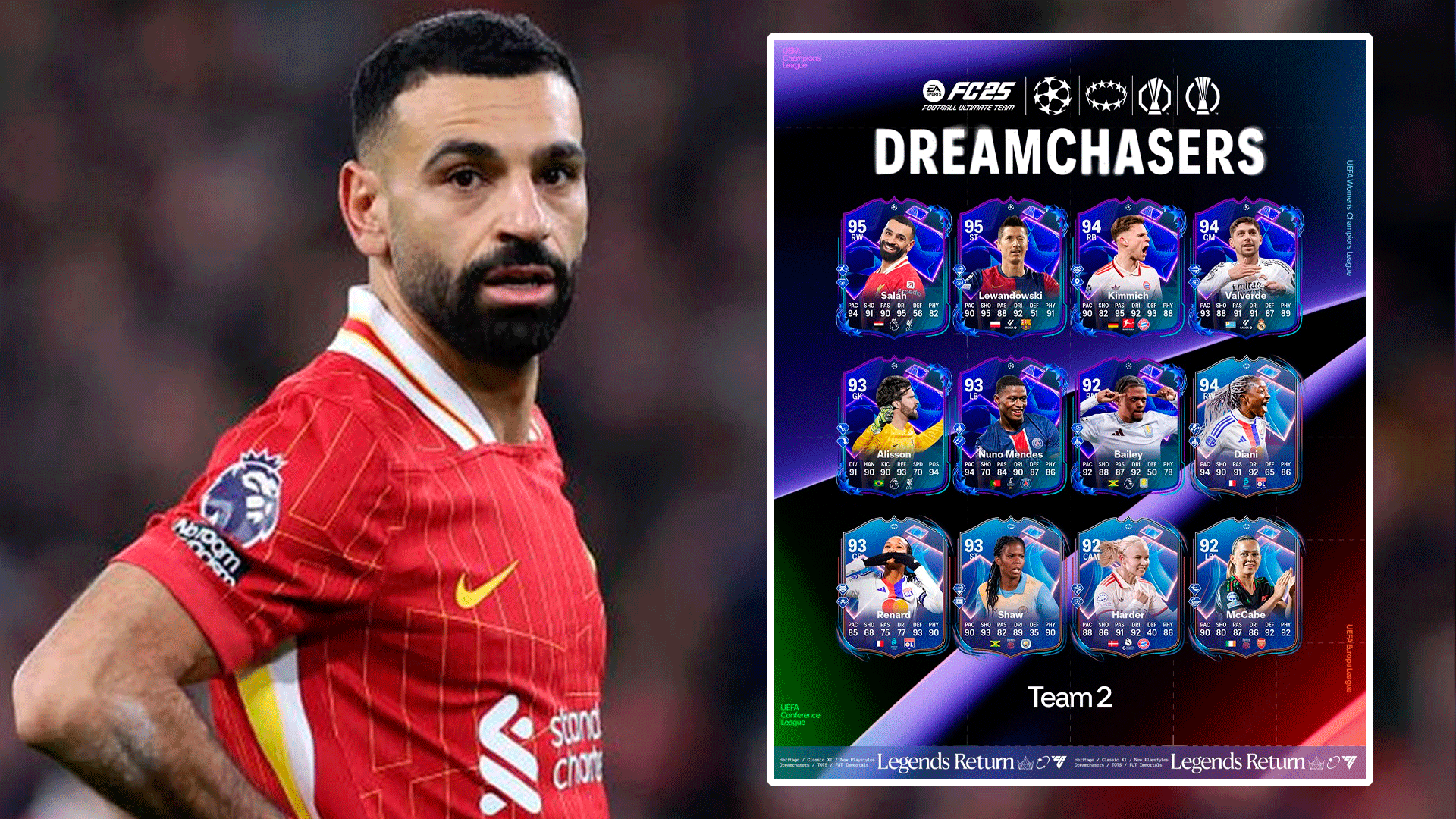 EA FC 25: Team 2 of UEFA Dreamchasers Arrives in FUT 25 EA FC 25: Team 2 of UEFA Dreamchasers Arrives in FUT 25